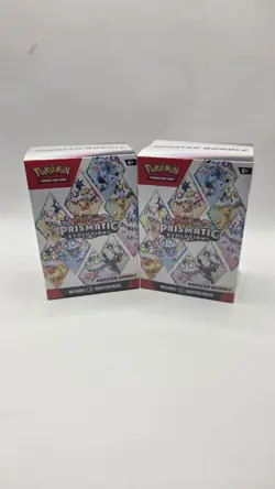 Pokemon Prismatic Evolutions Booster Bundle Lot Of 2 Brand New Factory Sealed - Image 1