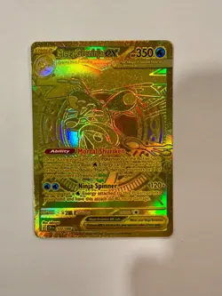 Pokemon TCG Chaos Rising Mega Greninja Ex Mega Hyper Rare 122/086 English GOLD - Image 1