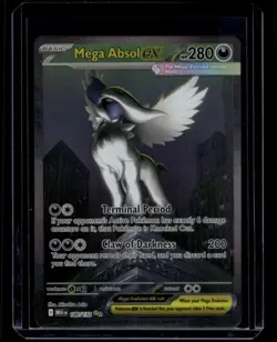 Pokemon TCG Absol ex 180/132 Mega Evolution Special Illustration NM - Image 1
