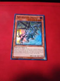 Yugioh Absorouter Dragon SDRR-EN005 Super Rare 1st Ed Nm - Image 1