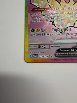2026 Pokemon Ascended Heroes Pikachu ex Special Illustration Rare #277/217 - Image 4