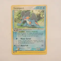 Pokemon Swampert EX Ruby & Sapphire Rare Regular 23/109 100 HP Stage 2 2003 - Image 1