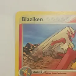 Pokemon Blaziken EX Ruby & Sapphire Rare Regular 15/109 110 HP Stage 2 2003 - Image 4