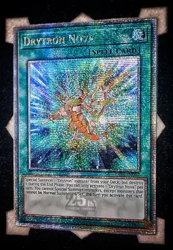 Drytron Nova RA04-EN097 Quarter Century Rare 1st Edition Yugioh - Image 1