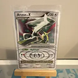 Pokemon TCG Arceus LV.X 95/99 Arceus Ultra Rare Holo English Level Up HP 120 - Image 1