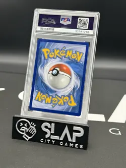 2019 POKEMON SM BLACK STAR PROMO #SM201 RESHIRAM & CHARIZARD GX FULL ART PSA 9 - Image 2