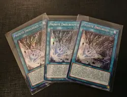 3x Primite Drillbeam Secret Rare Yugioh NM-/LP+ Playset - Image 1