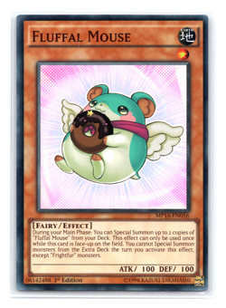 Fluffal Mouse - MP16-EN056 - Super Rare - 1st Edition - Yugioh - Image 1
