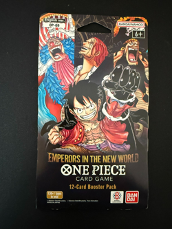 One Piece Bundle - Emperors In The New World - (3) New Sleeved Booster Pks OP-09 - Image 2