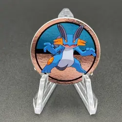 Swampert Pokemon Paper Ginpika Medal Card Nintendo Japanese Rare TCG S206-19 - Image 1