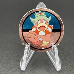 Slowking Pokemon Paper Ginpika Medal Card Nintendo Japanese Rare TCG S206-18 - Image 1