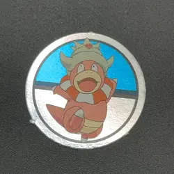 Slowking Pokemon Paper Ginpika Medal Card Nintendo Japanese Rare TCG S206-18 - Image 3