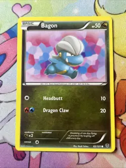 Bagon 62/101 2013 B&W Plasma Blast Pokemon Card TCG Nintendo Non Holo Common Lp - Image 1