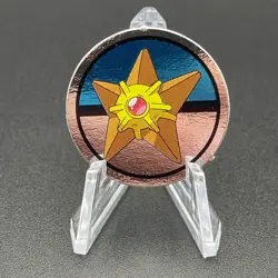 Staryu Pokemon Paper Ginpika Medal Card Nintendo Japanese Rare TCG S206-17 - Image 1