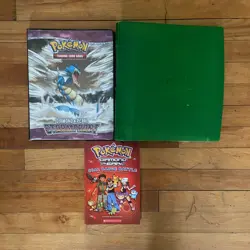 Pokemon Trading Card Game Diamond & Pearl Stormfront Binder with cards & booklet - Image 1