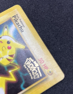 Pikachu Pokemon Card WB Movie Black Star Promo Stamped 4 Vintage WOTC - F/S - Image 4