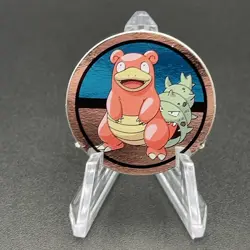 Slowbro Pokemon Paper Ginpika Medal Card Nintendo Japanese Rare TCG S206-15 - Image 1