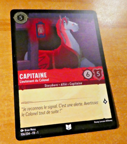 LORCANA TRADING CARD TCG DISNEY CHAPITRE 1 CARTE FOIL 106/204 SR FR MINT - Image 1