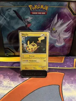 Pikachu HGSS03 Holo Rare Pokemon Card Heart Gold Soul Silver Promo NM - Image 3