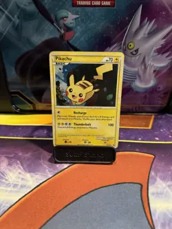Pikachu HGSS03 Holo Rare Pokemon Card Heart Gold Soul Silver Promo NM - Image 5