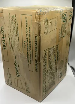 2025 Toy 8 Rayquaza McDonalds Pokemon Card 150 Pack Count Sealed Boxed - Image 3