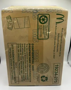 2025 Toy 8 Rayquaza McDonalds Pokemon Card 150 Pack Count Sealed Boxed - Image 4