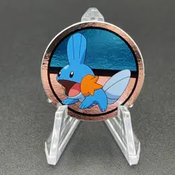 Mudkip Pokemon Paper Ginpika Medal Card Nintendo Japanese Rare TCG S206-13 - Image 1