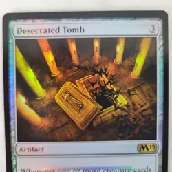 1x MTG FOIL Desecrated Tomb Draft Weekend Promo NM Near Mint Magic the Gathering - Image 5