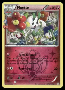 Pokemon Cards Floette RC18/RC32 Generations Uncommon NM *2 - Image 1