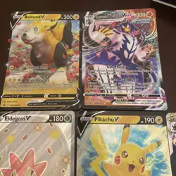 Pokemon TCG 5 Oversized Card Lot Jumb Promo Vmax Randomly selected NO DOUBLES - Image 2