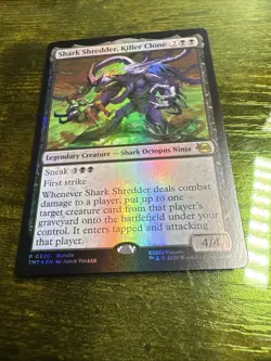 Shark Shredder, Killer Clone- Mtg: TMT - P 0320 *foil Promo - Image 2