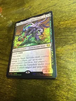 Shark Shredder, Killer Clone- Mtg: TMT - P 0320 *foil Promo - Image 3