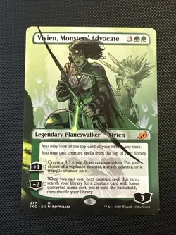Vivien, Monsters' Advocate (Borderless) Ikoria: Lair of Behemoths Regular - Image 1