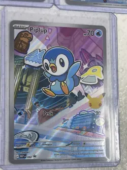 Pokemon TCG First Partner Illustration Collection Series 1 Gen 4 Sinnoh Starters - Image 5