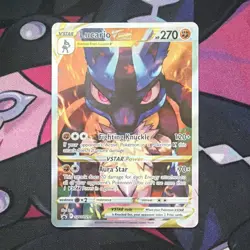 Pokemon TCG Lucario VSTAR SWSH291 SWSH Promo Cards Holo English 270 HP - Image 1
