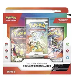PRECO Pokemon Coffret Collection Illustration Premiers Partenaires Serie 2 FR - Image 1