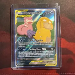 Pokemon Slowpoke Psyduck GX Alternate Full Art 218/236 Sm-Unified Minds Holo HP - Image 3