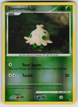 Shroomish 127/147 Common Supreme Victors Pokemon Reverse Holo Lightly Played - Image 1