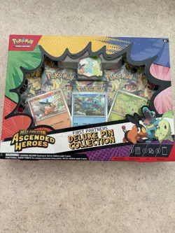Pokemon TCG Ascended Heroes First Partner Deluxe Pin Collection Box Sealed New - Image 3