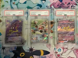 Pokemon Japanese PSA 10 Lot Gastly Raikou Clobbopus - Image 1