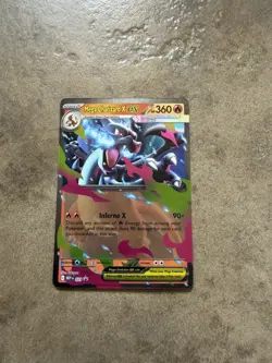 Pokemon TCG Mega Charizard x EX 029 PROMO Near Mint Condition - Image 1
