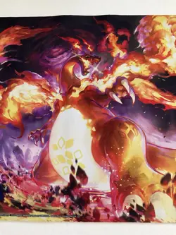 Pokemon TCG: Sword & Shield Charizard Gaming Rubber Play Mat UPC Ultra Premium - Image 5