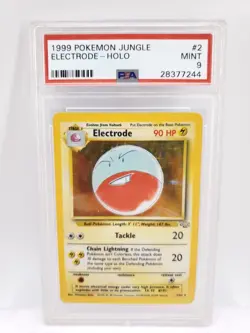 1999 Pokemon Jungle Electrode Holo NM PSA 9 - Image 1