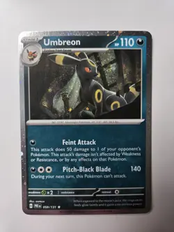 SWIRL - Pokemon Prismatic Evolutions Costco Cosmos Holo Umbreon 059/131🌀 - Image 1