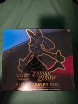 Pokemon TCG: Crown Zenith Elite Trainer Box - SEALED 820650851476 - Image 1