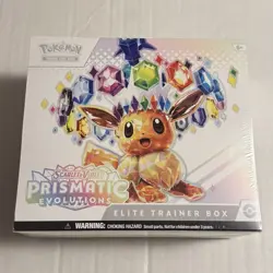 Pokemon Prismatic Evolutions Elite Trainer Box SMALL TEAR - Image 4