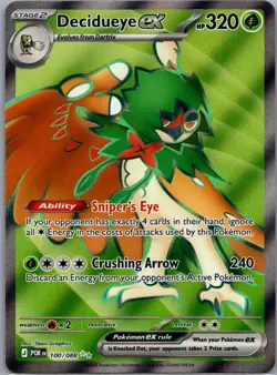 Decidueye ex 100/088 Perfect Order Pokemon TCG Holo Holo Ultra Rare NM - Image 1