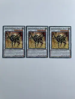 3x Golden Cloud Beast - Malong CYAC-EN082 Yu-Gi-Oh! Playset - Image 1