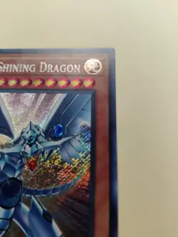 Blue-Eyes Shining Dragon LCKC-EN008 Secret Rare Unlimited LP - Image 2