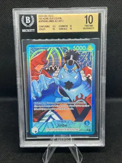 Jinbe OP14-040 One Piece CCG Alternate Art Leader Bgs 10 - Image 1